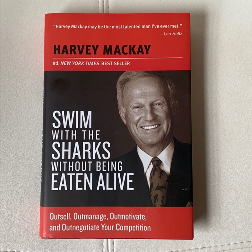 Book - Swim With the Sharks...great condition